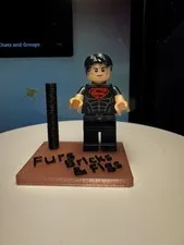 LEGO Superboy SH0143 DC Super Heroes Minifigure 5004076 Target Exclusive