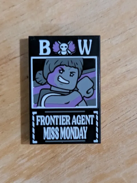 Miss Monday Baroque Works LEGO Dossier Limited Edition
