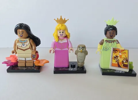 LEGO Aurora / Pocahontas / Tiana Minifigure CMF Series 3 71038 Disney 100 *Lot*