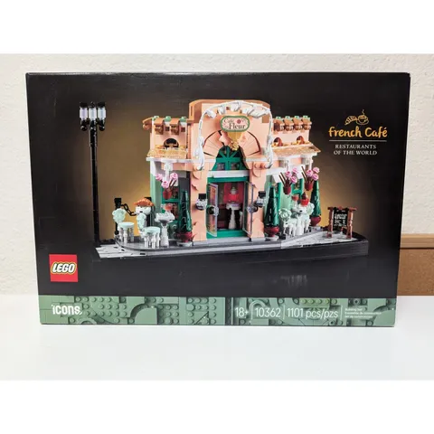Lego Icons 10362 Restaurants of the World French Cafe 1101 piece kit sealed