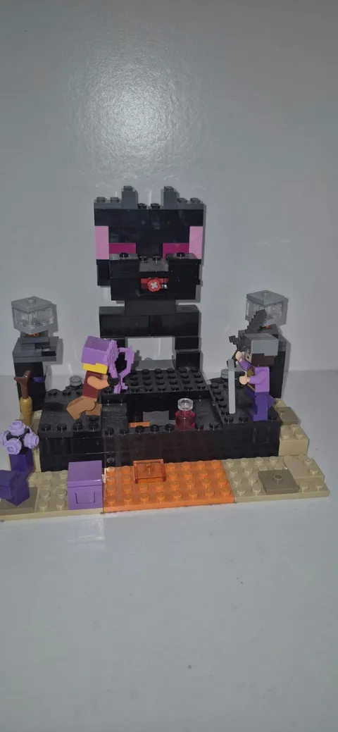 LEGOThe End Battle 21242 Ender Dragon 252pcs Custom Printed 8+