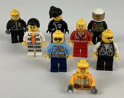 Lego City Minifigures Police Paramedic Fireman Prisoner Replacement Lot Part