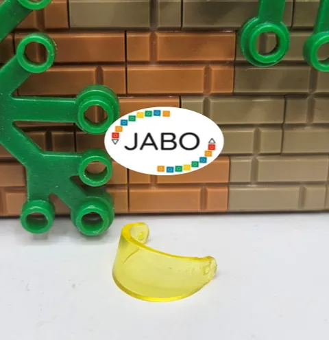 ( S10 /12/ 8 ) Lego 2447 Helmet Visor Standard Trans-Yellow