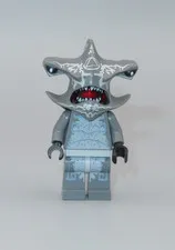 LEGO Hammerhead Shark Atlantis Warrior minifigure 7984 7977