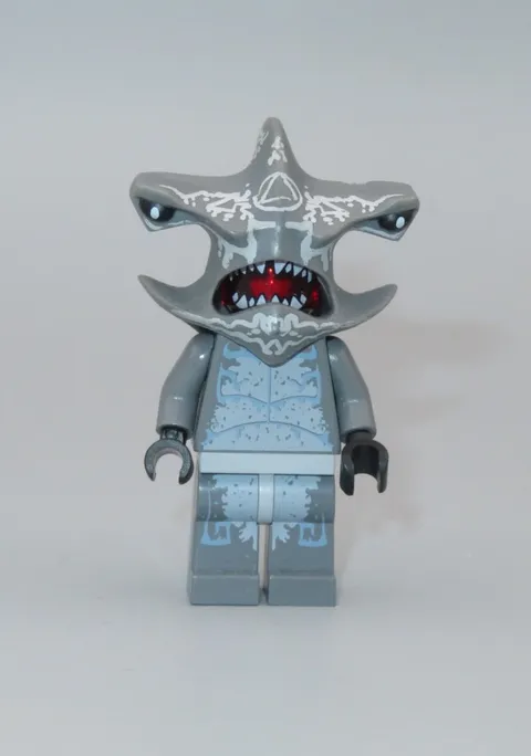 LEGO Hammerhead Shark Atlantis Warrior minifigure 7984 7977