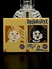Lego CMF Series 29 Monster Hunter Misprint Minifigure Tile Prototype Error Test