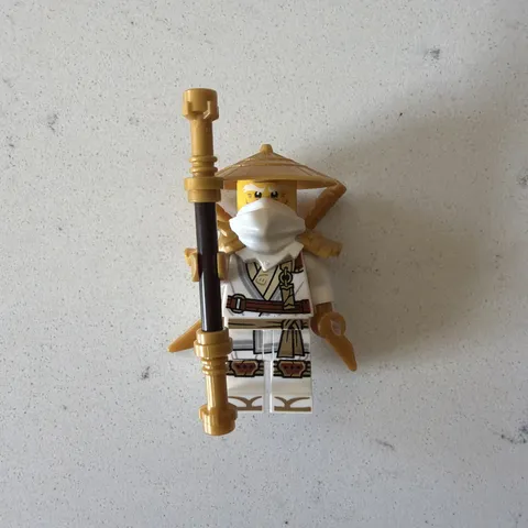 Sensei Wu Minifigure from #71847 Guardian Dragon Set. Lego Ninjago