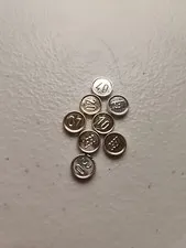Lego Treasure Chest Coins Lot of 8