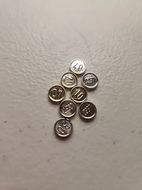 Lego Treasure Chest Coins Lot of 8