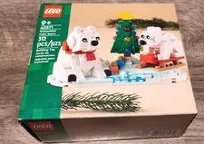 LEGO Wintertime Polar Bears 40571 Christmas Box Damage NEW