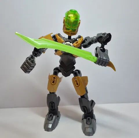 LEGO Hero Factory Rocka Brain Attack Figure Incomplete Parts