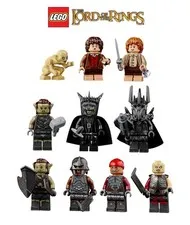 Lego Lord Of The Rings Barad-dur 10333 New Minifigures + All Accessories