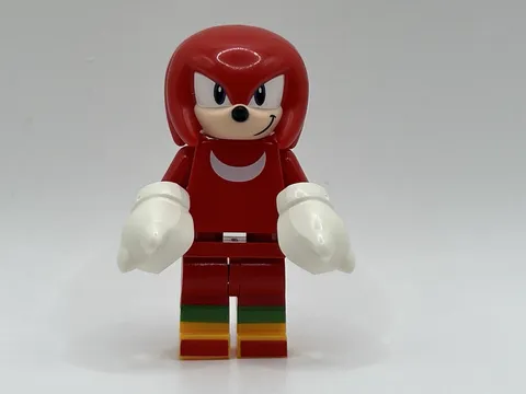LEGO Knuckles Minifigure (Grin) son016 Sonic the Hedgehog From 77118