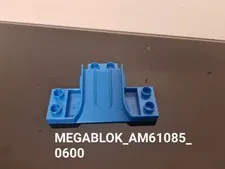 MEGA BLOKS AM61085 But Fits Duplo Blue End Road Piece