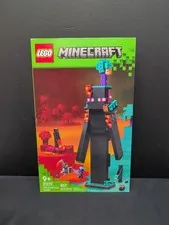 Lego Minecraft the Enderman Tower Complete Building Set Pcs 867