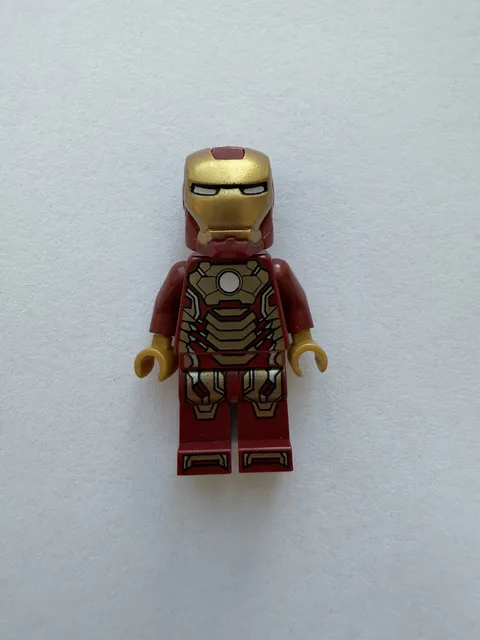 Lego Iron Man Mark 42 Armor Minifigure Iron Man 3 sh0072 76007 Marvel
