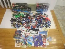 LEGO LOT SNOOPER 6957 GALACTIC 6984 DEFENDER 6973 6346 6897 FIGURES MANUALS BOX+