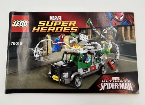 Lego Marvel Super Heroes 76015 Instructional Manual Only