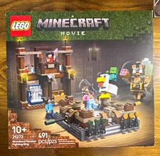 LEGO Minecraft Movie Woodland Mansion Fighting Ring 21272 491pcs Age 10+