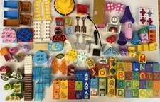 Huge Lot of Lego DUPLO Special Pieces - See Photos