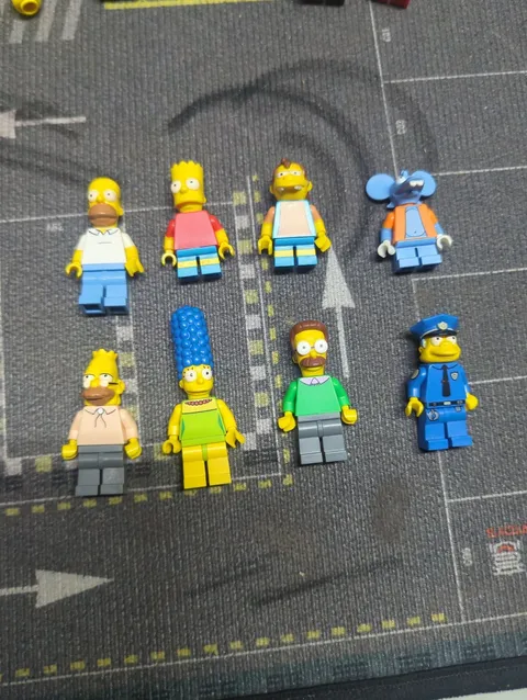 LEGO The Simpsons Series 1 and 2 Minifigure Lot - Used Great Condtion