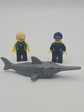 LEGO Town City Harbor Diving Yacht 60221 Minifigures lot Only