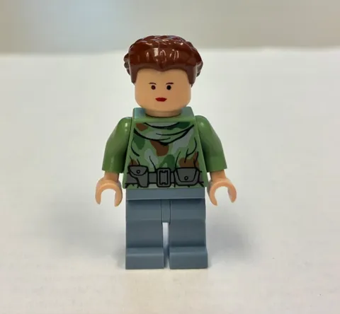 Princess Leia 8038 Endor Hair & Outfit Star Wars LEGO® Minifigure Figure
