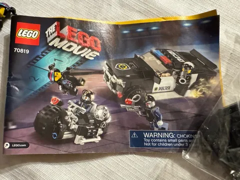 LEGO Movie: Bad Cop Car Chase (70819)only Bag 2. Incomplete As Is. All Figs