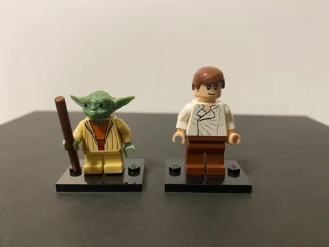 LEGO System Starwars Yoda Han Solo Minifig Retired Complete from Japan