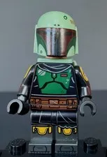 LEGO Star Wars Boba Fett Minifigure with Beskar Armor, Jet Pack 75312