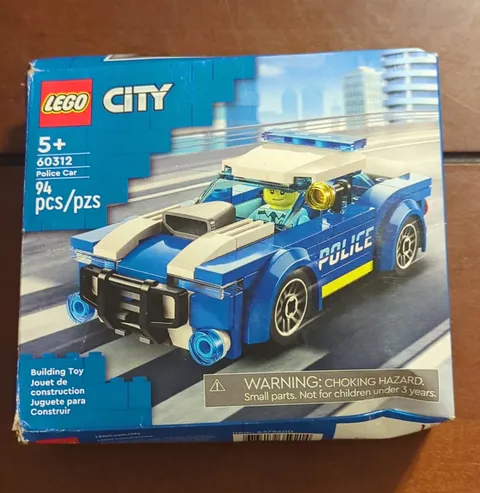 LEGO City Police Police Car 60312 94 pcs 5+ Box Minifigure Included