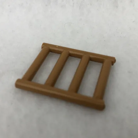 LEGO 62113 Medium Nougat Bar 1 x 4 x 3 Grille with End Protrusions (x1)