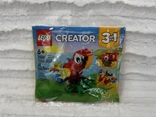 LEGO CREATOR: Tropical Parrot (30581) - Sealed In Poly Bag