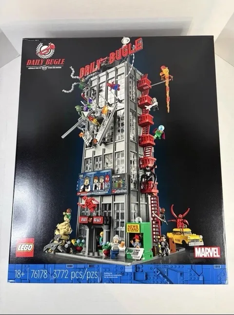 LEGO Marvel 76178 Spider-Man Daily Bugle Set - New Factory Sealed - Retired