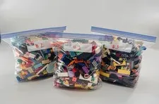 Lego Bricks 3/ 1 Gallon Bags Assorted Random Pieces Building Blocks Kids Learn