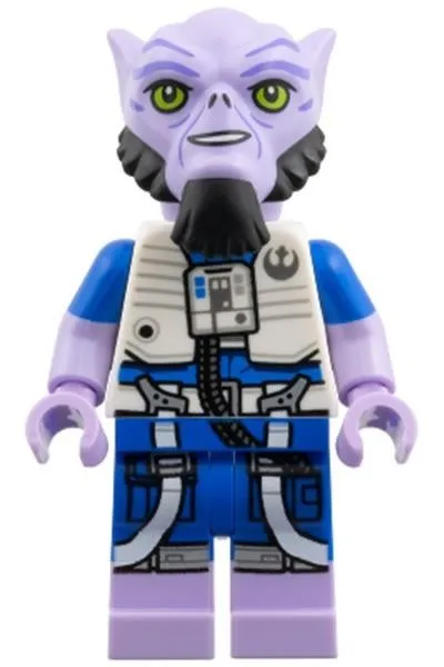 100% LEGO® STAR WARS new 75447 Razor Crest ZEB ORRELIOS Minifigure + Blaster