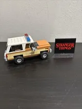 LEGO Stranger Things Jim Hopper Truck Hawkins Sheriff from Set 75810 Complete