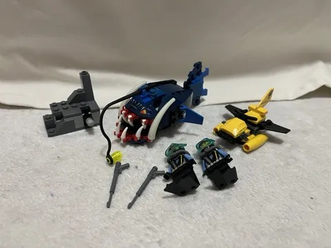LEGO Aqua Raiders: Angler Ambush (7771) Near Complete missing 3 pieces