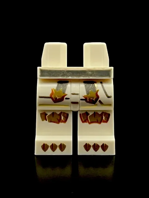 Lego Ninjago Zane Dragon Form Misprint Minifigure Legs Prototype Print Error