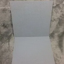 Lot of 2 Lego X-large 15"x15" Gray Base Plates 48x48 Dots Used Condition