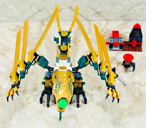 LEGO NINJAGO: The Golden Dragon With 1 Minifigure No Instructions/Box