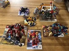 Lego Marvel 6 Set Lot, Avengers Eternals Wolverine More READ