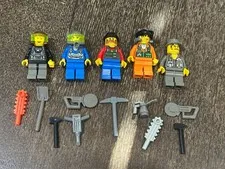 LEGO Rock Raiders (all 5) rck001 rck002 rck005 rck007 rck004 4990 Minifigures