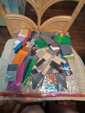 LEGO bulk lot of 1.8 POUNDS of mixed plates assorted sizes and colors
