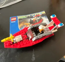 LEGO World City Fire Firefighter 7043 Complete Set 68pcs Age 5-8 No Box