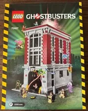 Lego 75827 Ghostbusters Firehouse Instruction Manual Book Only - No Bricks