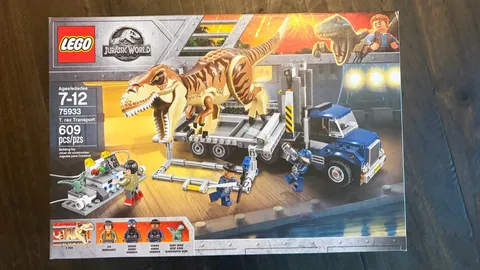 LEGO Jurassic World Fallen Kingdom: T. Rex Transport 75933 - New Sealed