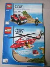 Lego City Building Instructions Instruction 7206 Part, Part 1 and 2