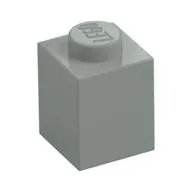 LEGO Part 3005 - Light Gray Brick 1 x 1