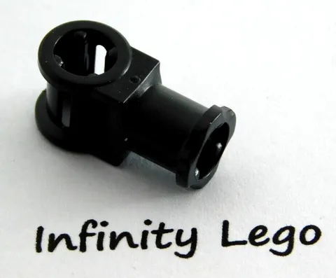 20 LEGO Technic Black Through Axle Connector with Bushing (32039) - 20 Pieces